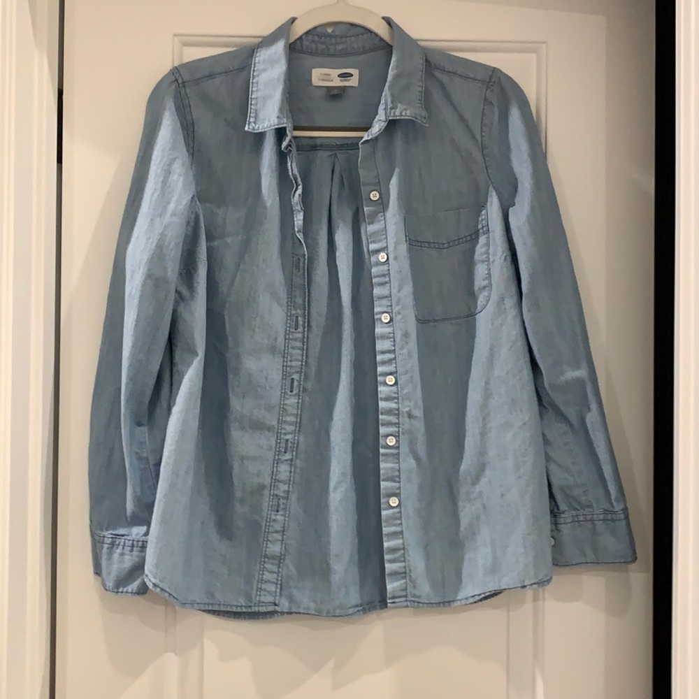 Chambray top